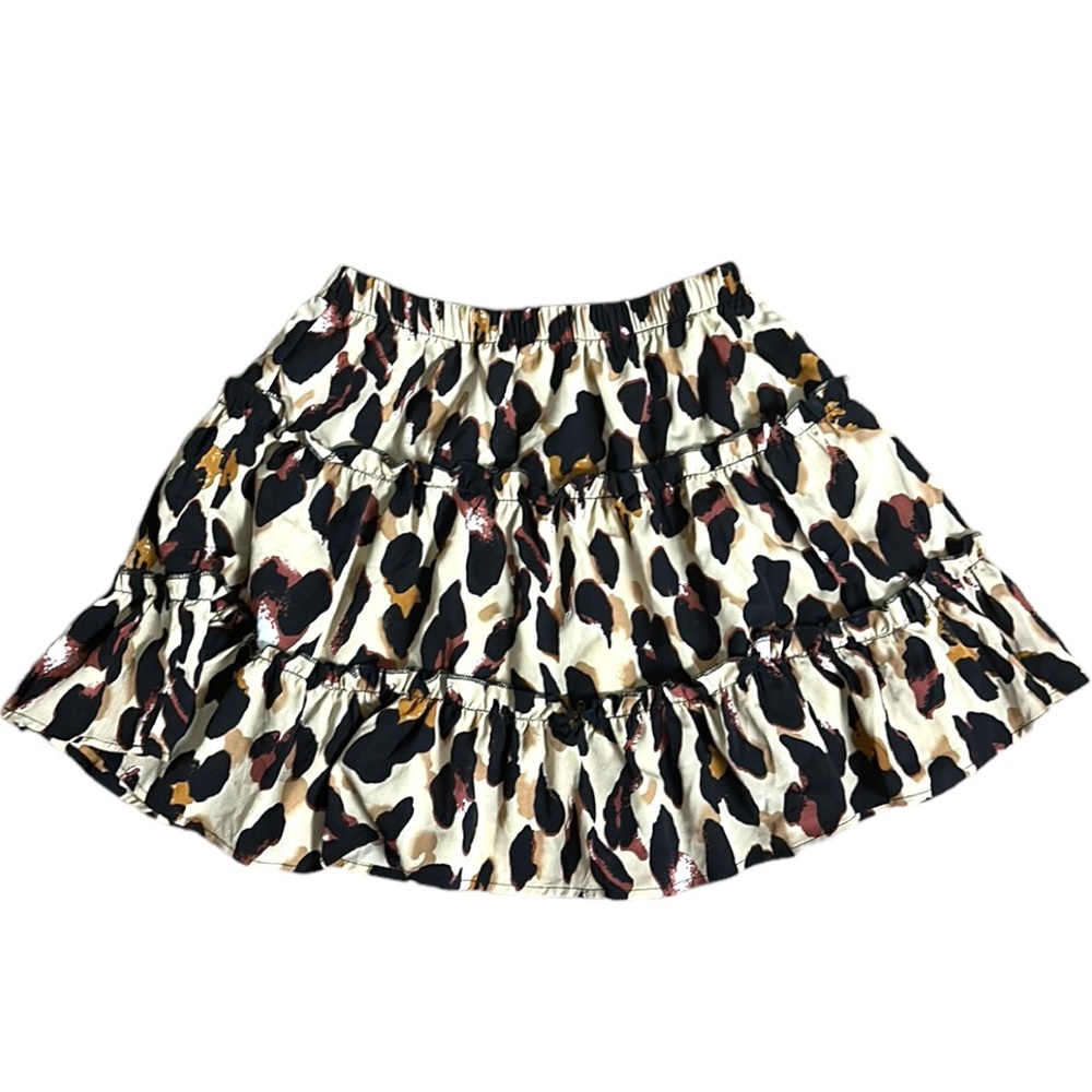 Bold Multi Neutral Colored Leopard Pattern Large … - image 1